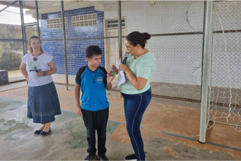 Notícia: Escola estadual de Belém celebra Dia do Contador de Histórias com programação lúdica